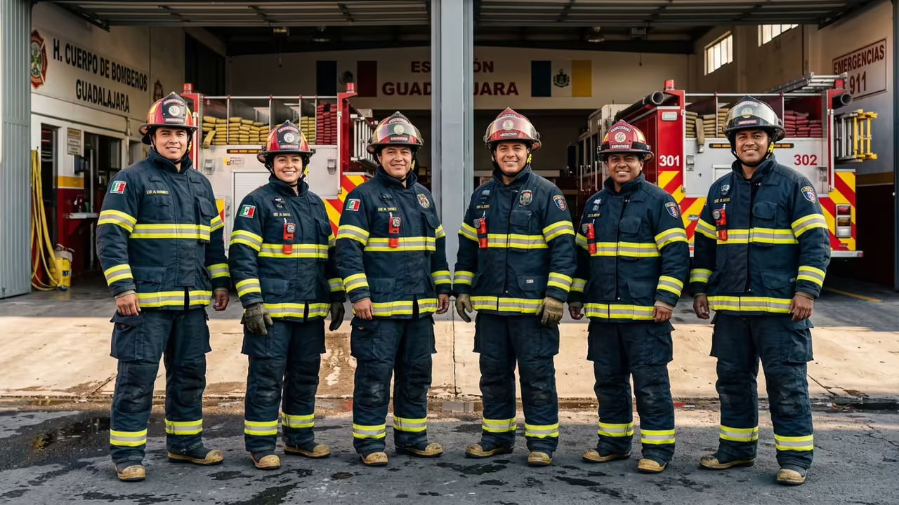 Trajes estructurales para bombero certificados NFPA 1971